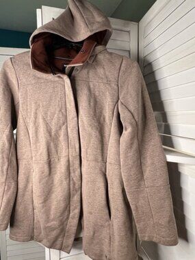 Hurley Winchester Knit Hooded Jacket Women's Fleece Sweatshirt Coat Sz L‎